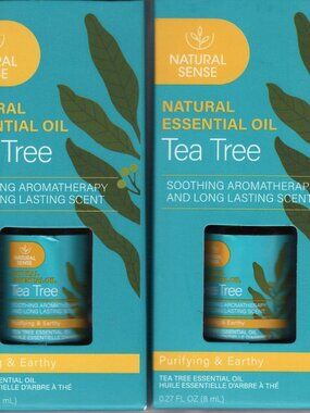 Natural Sense - Natural Essential Oil Tea Tree Soothing Aromatherapy (Set of 2)